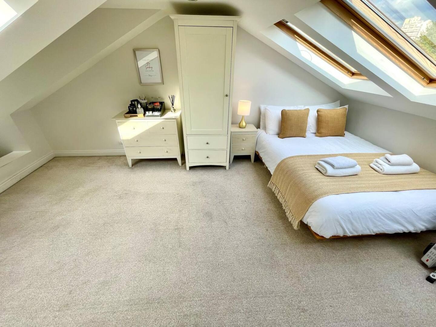 Bright Quiet Loft Room Ensuite Serene Clapham Area London Eksteriør billede